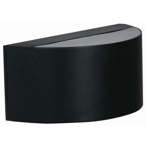 LED-Garten-Wandleuchte Arc Schwarz Luxform - Schwarz