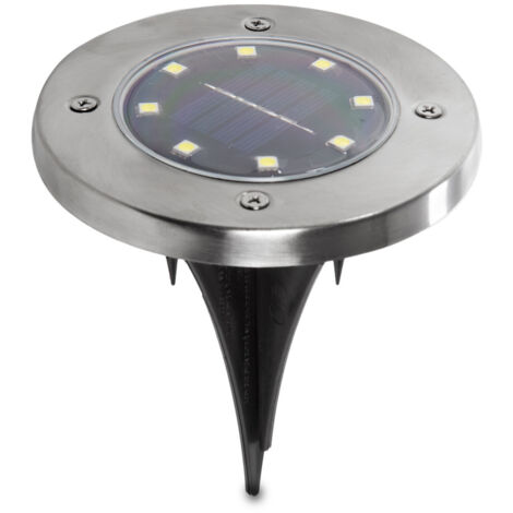 LED-Gartenleuchte 6000ºK "Solar" IP65 Lichtsensor 40.000H [PL-626030-CW]