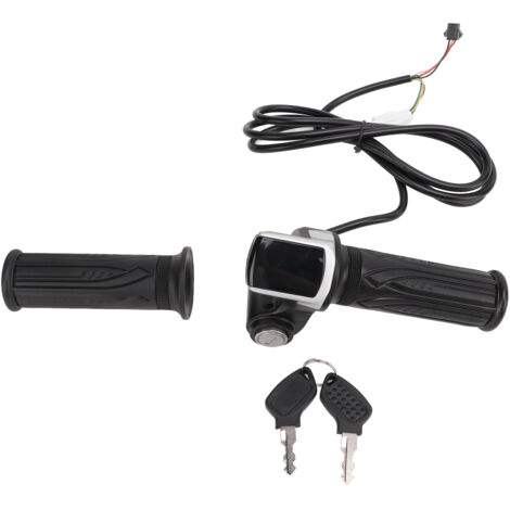 LED-Gasgriff für Elektrofahrrad mit Akkuanzeige und 36V-Schalter