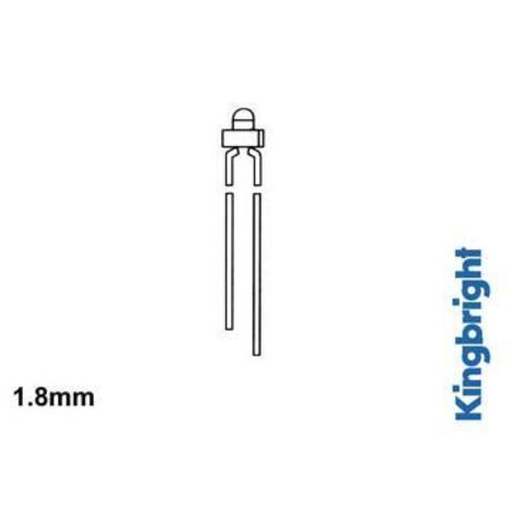 LED - GELB DIFFUS - STANDARD - 1.8 mm