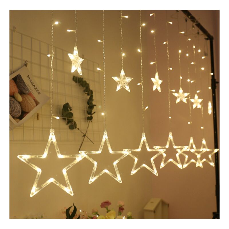 LED Ghirlande brillanti, ghirlande stellari, tende...