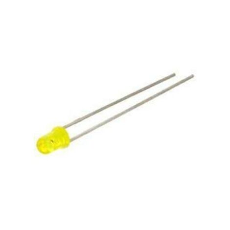 LED giallo 3mm 2-2,5v 60º 1nhsh6d LED giallo3