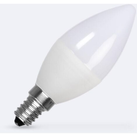 EFECTOLED LED-Glühbirne 12/24V E14 5W 450 lm C37 3000K Warmweiß No Flicker