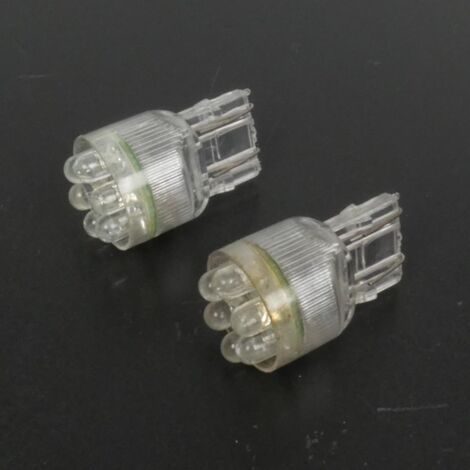 LED-Glühbirne 12V orange T20 Bilux RMS E27 für Motorrad Auto