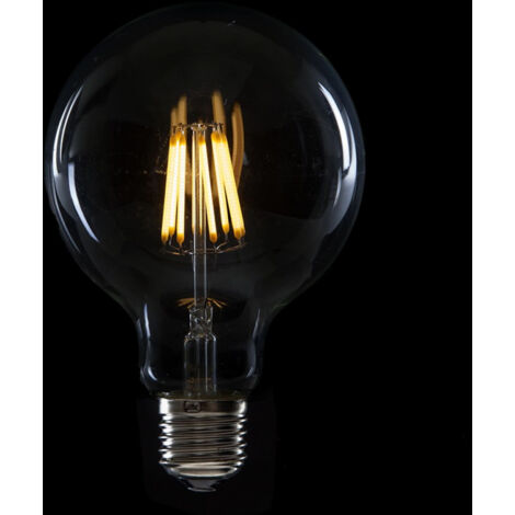 LED-Glühbirne E27 8W 576Lm 2000ºK Filament G95 40.000H  [HO-LF-G95-E27-8W-WW]