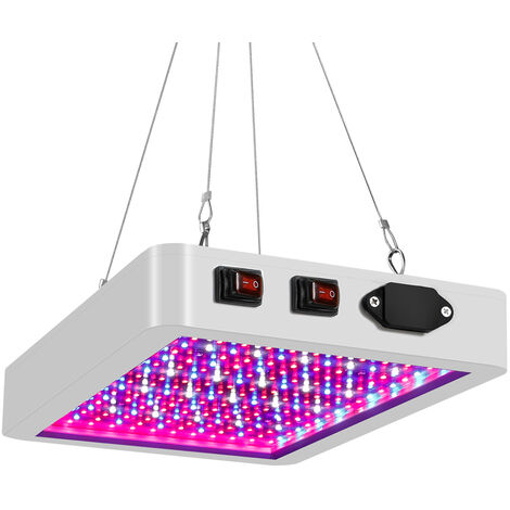 LED Grow Light Full Spectrum 312 LEDs Grow Lamps LED Panel Grow Light para invernadero hidropónico Planta de interior Flor Crecimiento vegetativo