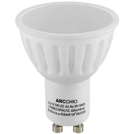 LED Gu10 bombilla 'Gu10 5W LED' (GU10) de Arcchio  bombilla bombillas LED lámpara fluorescente