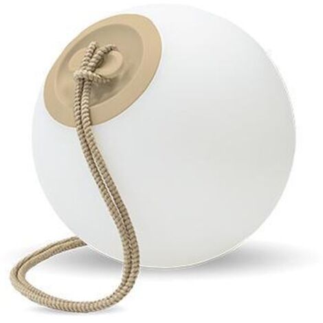 LED Hängelampe außen kabellos Akku Dimmer Farbwechsel RGBW IP65 Ø 24 cm Kugel Schirm Modern Außenleuchte Garten Terrasse