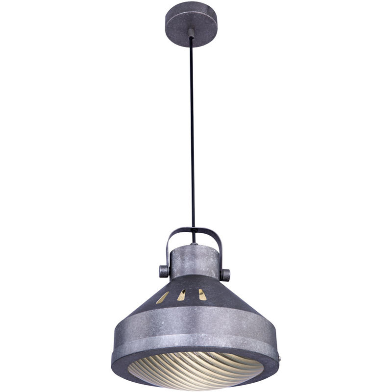 Etc-shop - Retro Decken Pendel Lampe Vintage Hänge Leuchte Strahler schwarz im Set inkl. LED Leuchtmittel