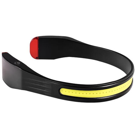 LED Headlamp Rechargeable ,Bright Wide-Beam Led Head Lamp,Hard Hat Light,Headlights for Headblack