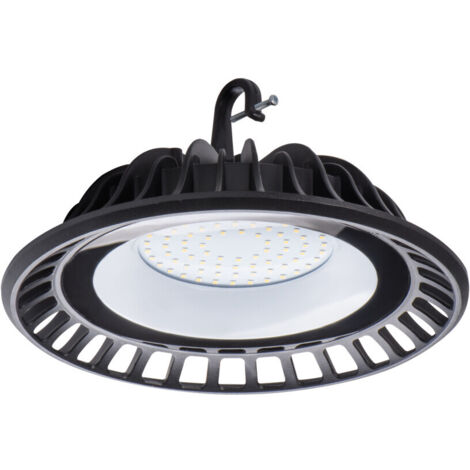 LED Hibay Industriale  50W – IP65  4750lm  4000 4000K – Nero – Ø240mm