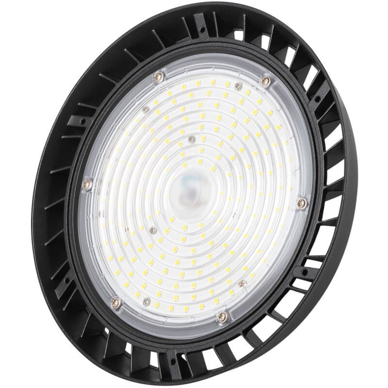 Led High Bay 100W ( 72W-96W-120W ) 18000Lm Driver Lifud à intensité variable 1-10V Puce Philips cw 6000ºK 90º [1916-NS-HB100W-S-