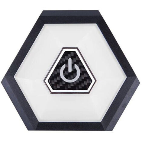 LED-Innenraumleuchte fürs Auto, automatische LED-Deckenleuchte, wiederaufladbare LED-Innenraumleuchte mit Druckbefestigung, 10,5 x 9,2 x 1,2 cm, magnetische Autoleuchte für Kofferraum und Dachhimmel