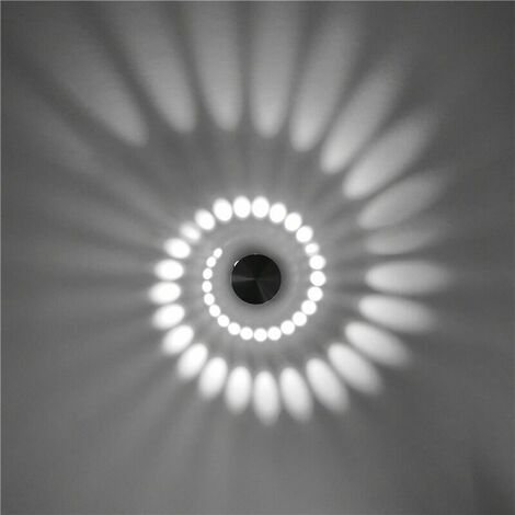 LED Innenwandleuchte Moderner Effekt Warmweiß Aluminium Dekorative Wandleuchte für Kinderzimmer Flur Hotel Restaurant Küche Esszimmer - weißes Licht