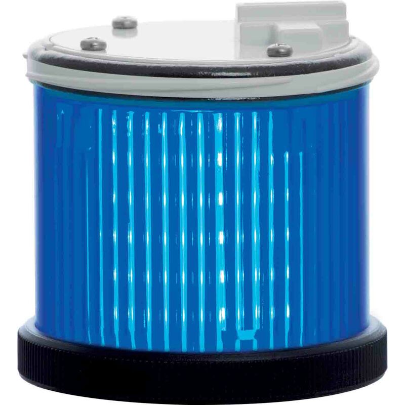 Module d'éclairage Flash, Fixe Bleu , LED 24 V (c.a./c.c.)