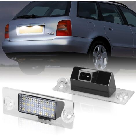 LED-Kennzeichenbeleuchtung, 2 Stück, Kfz-Kennzeichenlampe, 2835 SMD