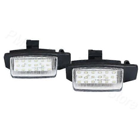 LED-Kennzeichenleuchten, geeignet für Mitsubishi Outlander XL (CW) 2006-2012 und Lancer Sportback 2008-2012 Modelle, für Fahrzeugservice und Wartung, und [DB] 1 Paar.