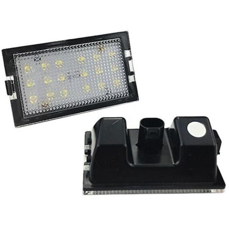 LED-Kennzeichenleuchten, passend für Land Cruiser LR2, LR3, LR4 Sport, L359, L320 und L319 db, wie auf dem Bild gezeigt.