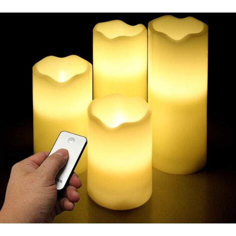 LED Kerzen 4er Set