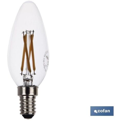 LED-Kerzenglühlampe E14 4 W 470 lm 2700 K