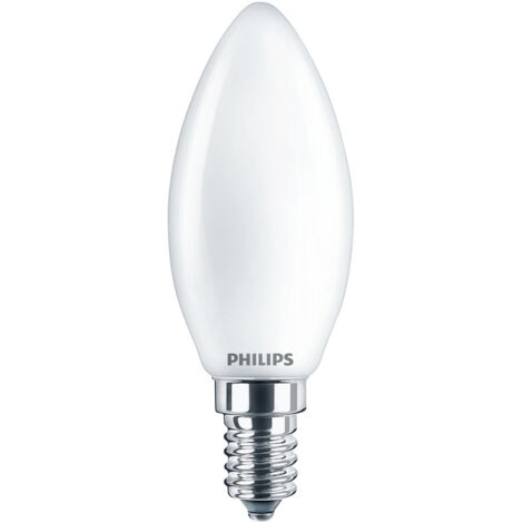 LED-Kerzenlampe PHILIPS - EyeComfort - 4,3W - 470 Lumen - 4000K - E14 - 93007