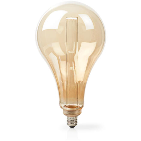 Led kugellampe e27 ps165 35 w 120 lm 1800 k dimbar med guld finish retrostil 1 st 38