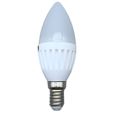 LED-Lamp E14, C37, 10W, 230V, 6000K, Ceramic, 10-pack, Cool white LED-Lamp E14, C37, 10W, 230V, 6000K, Ceramic, 10-pack, Cool white
