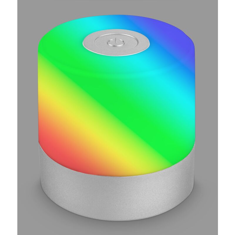 Image of Mini lampada da tavolo a led senza fili, lampada da comodino touch, lampada da scrivania, usb-c, lampada da campeggio, luce bianca calda e colorata,