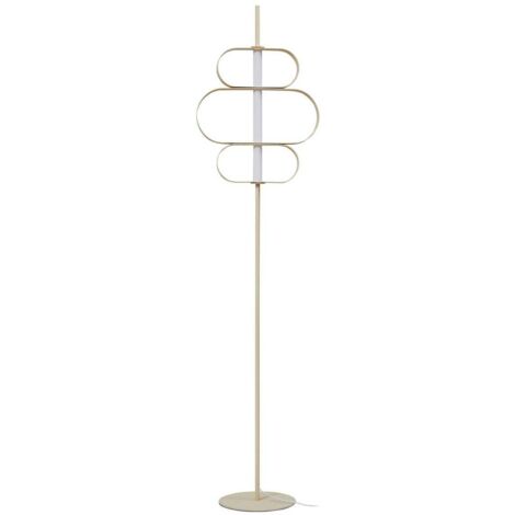 LED Lampadaire à intensité variable 'Audrina' en métal pour salon & salle à manger