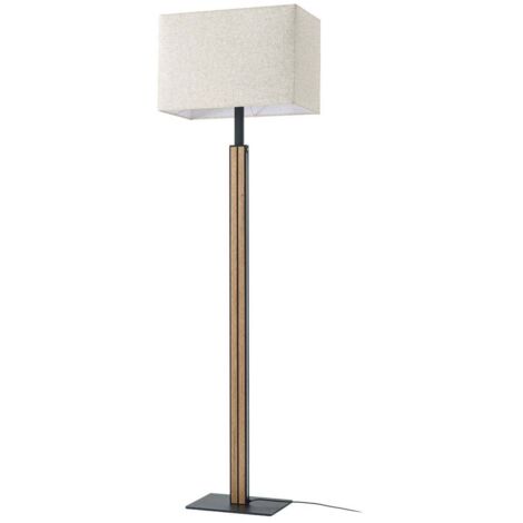 LED Lampadaire à intensité variable 'Lisene' en métal pour salon & salle à manger