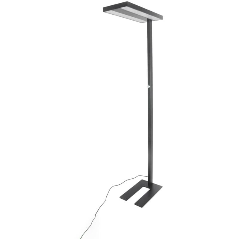 Led Lampadaires de bureau à intensité variable 'Logan' en aluminium pour bureau