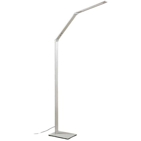 LED Lampadaire à intensité variable 'Nicano' en aluminium pour bureau
