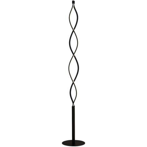 LED Lampadaire à intensité variable 'Welina' en métal pour salon & salle à manger