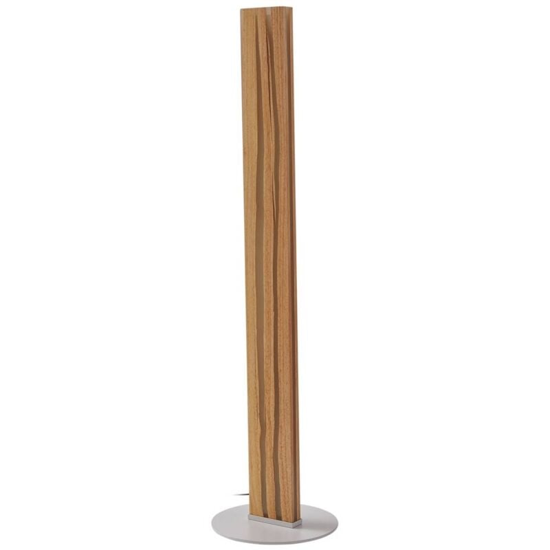 LED Lampadaire 'Silja' en bois pour salon & salle à manger