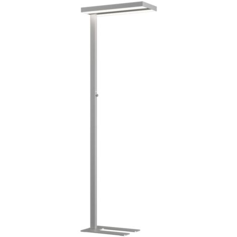 LED Lampadaires de bureau à intensité variable 'Logan' en aluminium pour bureau