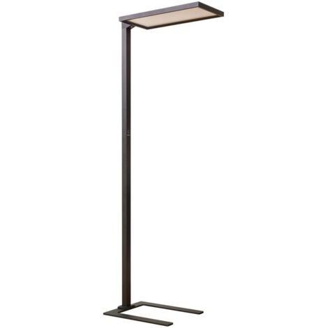 LED Lampadaires de bureau à intensité variable 'Nelus' en métal pour bureau