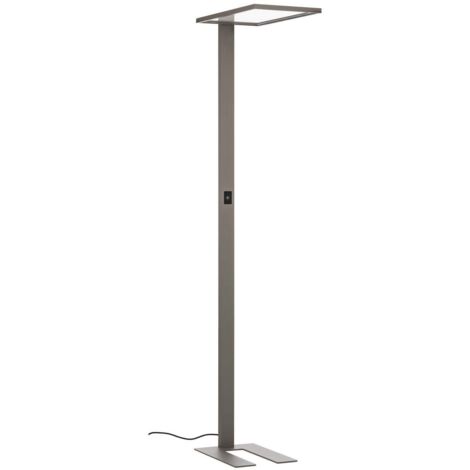 LED Lampadaires de bureau à intensité variable 'Taronis' en aluminium pour bureau