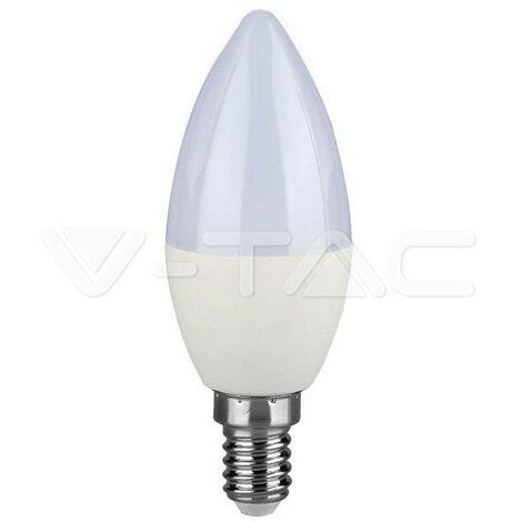 10 PEZZI UNIVERSO LAMPADINA LED E14 9W A CANDELA C37 820 LUMEN