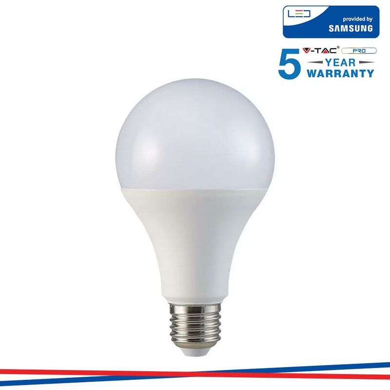 Led lampadina samsung chip 20W E27 A80 plastica