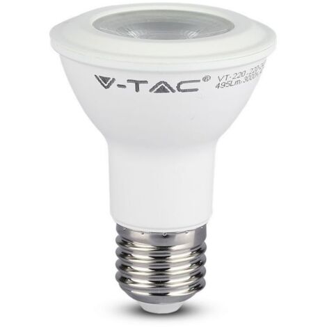 LED LAMPADINA SAMSUNG CHIP 5.8W E27 PAR20 PLASTICA 6500K                                                 - Luce FREDDA
