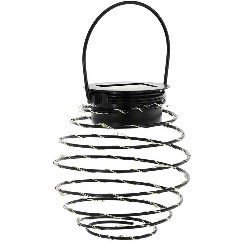 

Eglo - LED Lámpara colgante solar Espiral Jardín Foco Linterna Balcón Lámpara Negro 48747