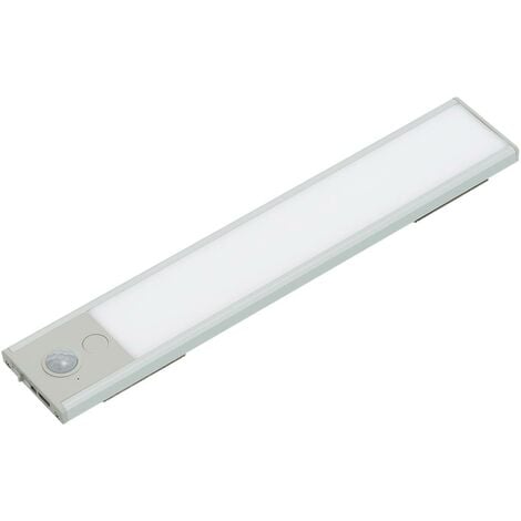Iluminación LED del gabinete: Luz Led armario 1.5W LED color plata 4000K  IP20