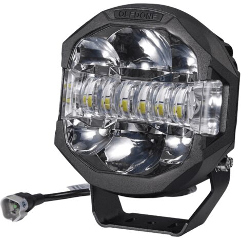 LED-Lampe 7" 100W Combo Reichweite 750m + Tagfahrlicht