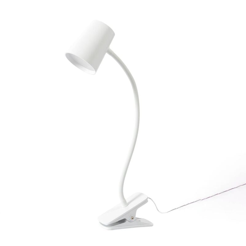 Lindby - led Lampe à pince à intensité variable 'Ailina' pour bureau