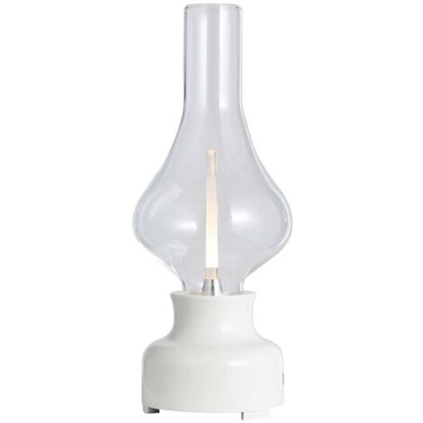 LED Lampe a poser à intensité variable 'Maxentius' en verre pour salon & salle à manger
