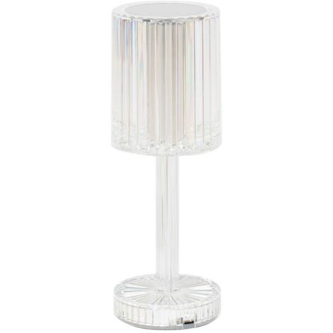 LED Lampe a poser avec une connexion USB à intensité variable 'Louane' pour salon & salle à manger