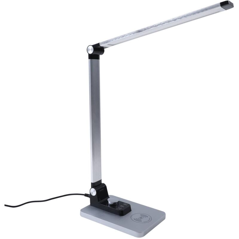 Lindby - led Lampe a poser (Avec variateur d'intensité tactile) à intensité variable 'Valtaris' pour bureau