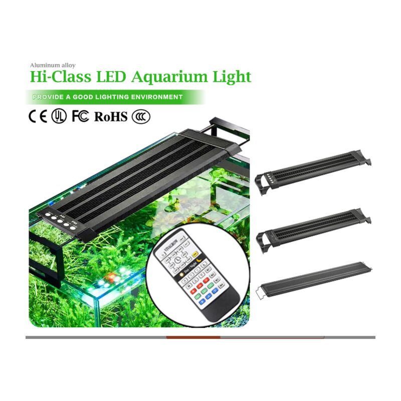 Led Lampe Aquarium, Spectre Complet Aquarium Clip Lumiere avec Télécommande, Eclairage led Aquarium Plantes [Classe énergétique a++]