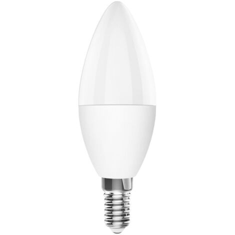 LED Lampe E14 Classic Sockel B 40, 5W - entspricht 40W für Glühlampen, Kerzenform/matt, Warmweiß -2700K