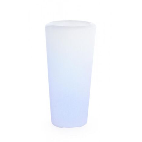 LED-Lampe mit 16 Farben und Fernbedienung - L.43 x B.43 x H.87 cm